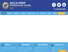 Tablet Screenshot of bocaprep.net